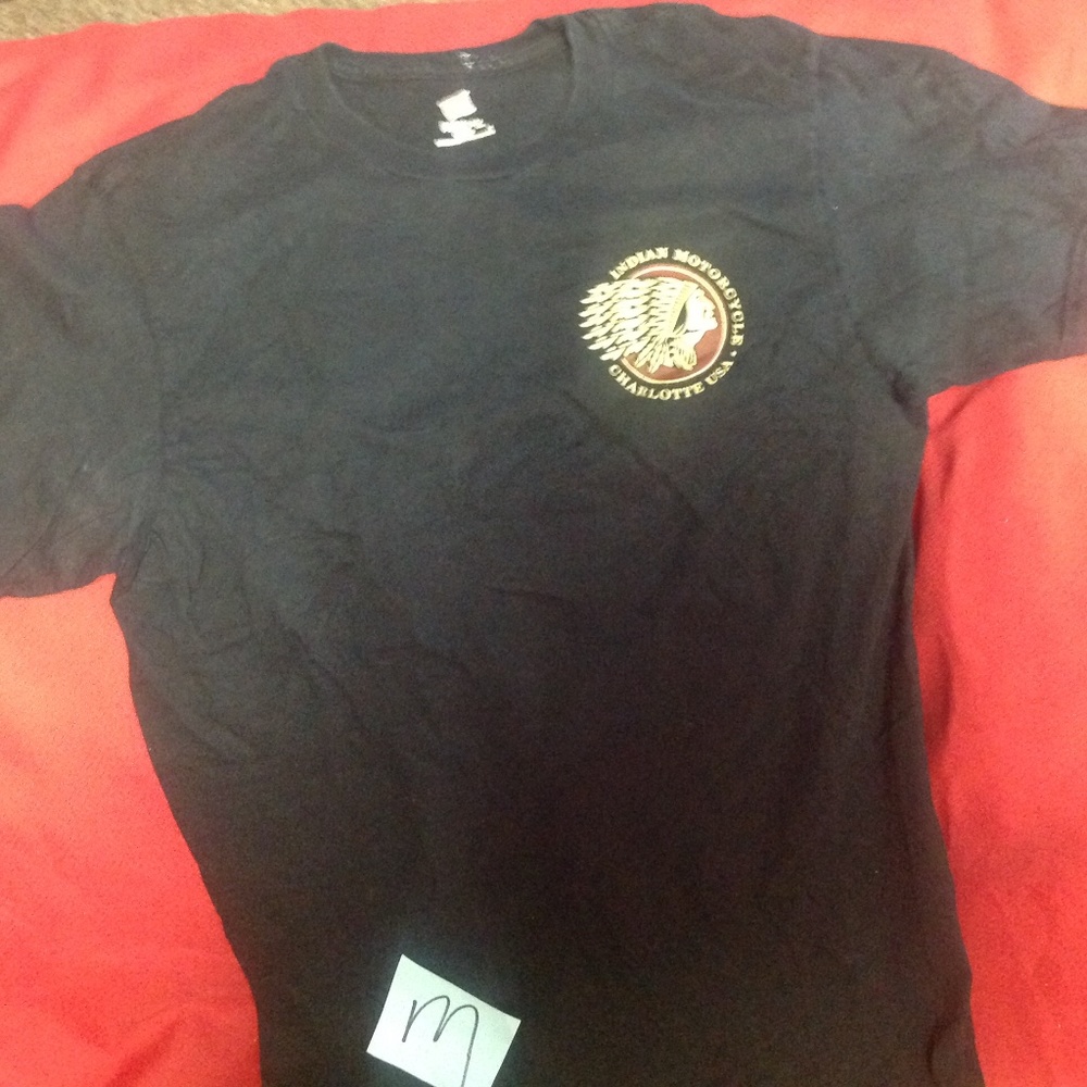 - Indian motorcycle tshirt